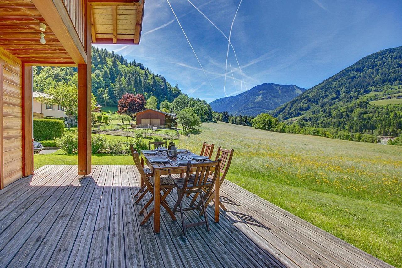 Chalet Wifi - Le Biot - 8 Personnes - Chalet Morand Zewnętrze zdjęcie