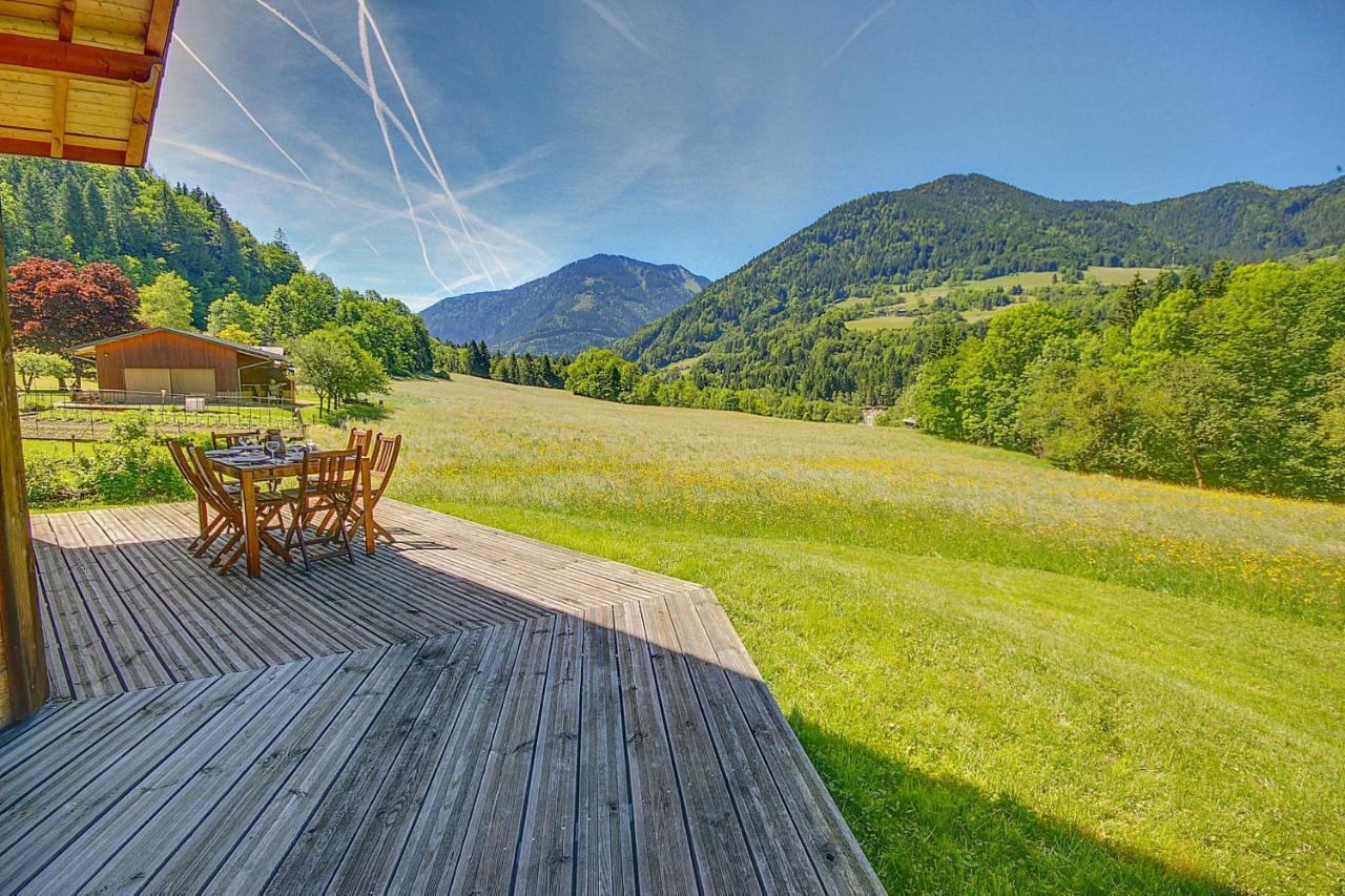 Chalet Wifi - Le Biot - 8 Personnes - Chalet Morand Zewnętrze zdjęcie